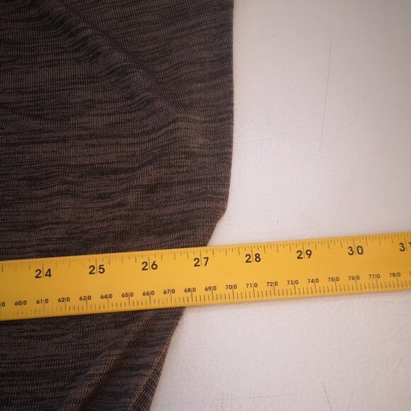 Michel Studio Collection Ladies Brown Sleeveless Shimmery Tunic - Picture 7 of 8